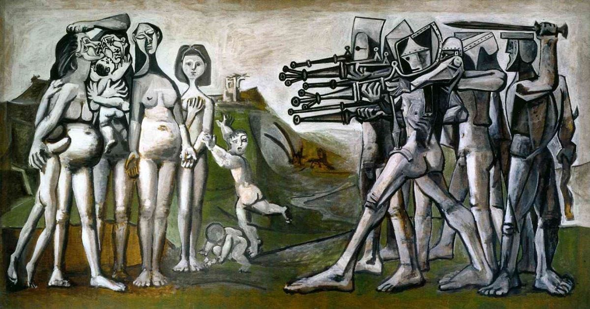 fatemeekhtesari's tweet photo. Massacre in Korea, 1951 - Pablo Picasso
#Fselection
قتلعام در کره (۱۳۳۰)- پابلو پیکاسو https://t.co/9AWTUePwHx