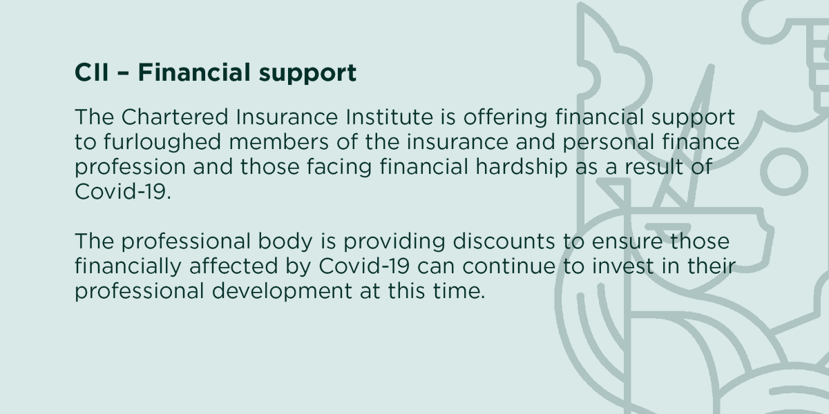 CIIGroup's tweet photo. The CII has issued an update on financial support to furloughed members. For further information visit: https://t.co/XmLABFl65V https://t.co/81gjQTN85T
