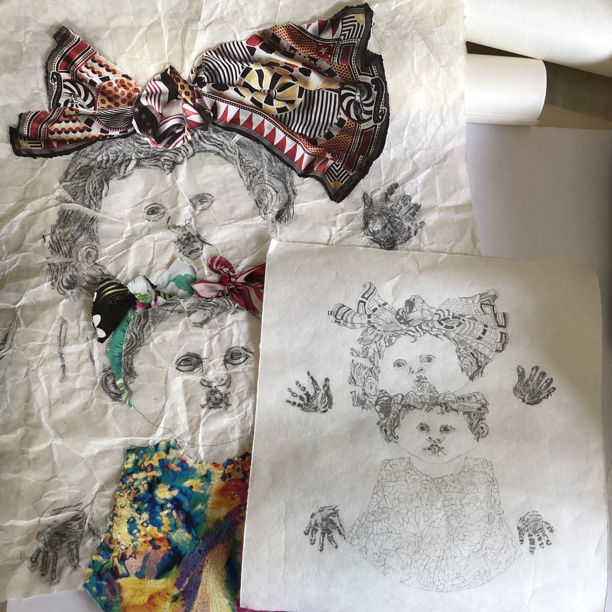 Thanks <a href="/caragh_savage/">Caragh Savage</a> for #ArtChain nomination. Here’s my #WIP drawing from Nobody 2020 residency <a href="/KaleidoscopeGa/">Kaleidoscope Gallery</a> I nominate for #artychain <a href="/FionaGRoberts/">Fiona G Roberts</a> <a href="/ahopkinsart/">Amanda Hopkins</a> <a href="/forestandfound/">Forest + Found</a> <a href="/Louisa_Crispin/">Louisa Crispin</a> If you would like to join in - then please RT and nominate 5 more 😊 artists