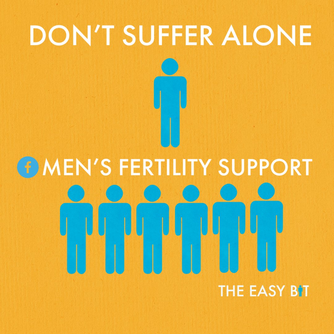 theeasybitdoc's tweet photo. A common feeling among men going through fertility treatment is loneliness. It often feels like no one understands what you’re feeling. You’re not alone, this private Facebook group is just for you
https://t.co/VLMuO86FXd
#infertility #maleinfertilitysupport #maleinfertility #ttc https://t.co/7nusVjTbqO