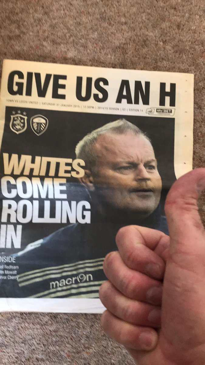 RobStewart_'s tweet photo. It was an honour speaking to Huddersfield boy-done-good Trevor Cherry for the @htafc programme. So I'm very grateful to my good friend and @LUFC fan @marcusnoble23 for sharing a copy of the interview with me today because it was a real labour of love #RIPTrevorCherry https://t.co/r7CL2GQfZY