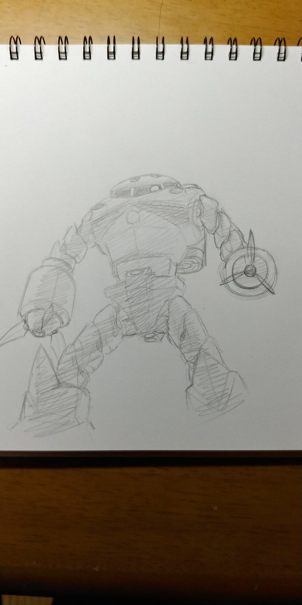 くそ雑ズゴック描いてみた!
#ガンダム 