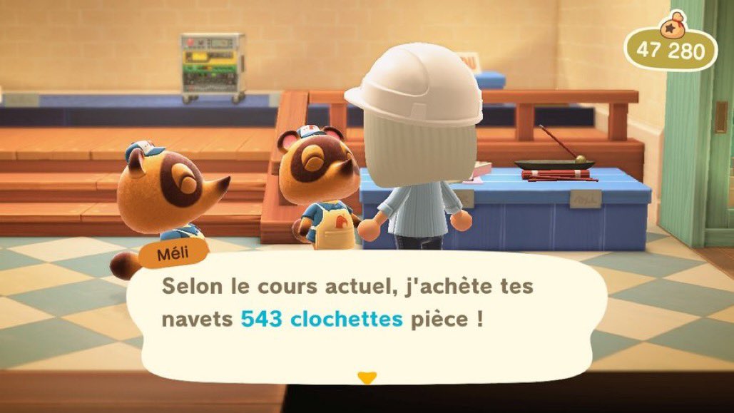 AnchRebecca's tweet photo. Hi join the queue!
Fee enter 2 NMT Or 1 gold nugget

Navets / Nabos / Turnips 543 🔔
https://t.co/BsE7NfYleN

Thank you!

#acnh  #AnimalCrossingNewHorizons   
#turnipprices https://t.co/ZRxQPamuMo