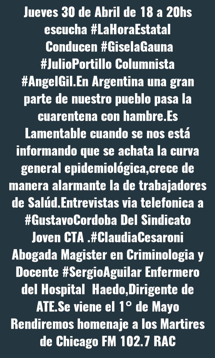 EstatalLahora's tweet photo. #EstatalLaHora
#LaHoraEstatal https://t.co/1alS9nLaqA