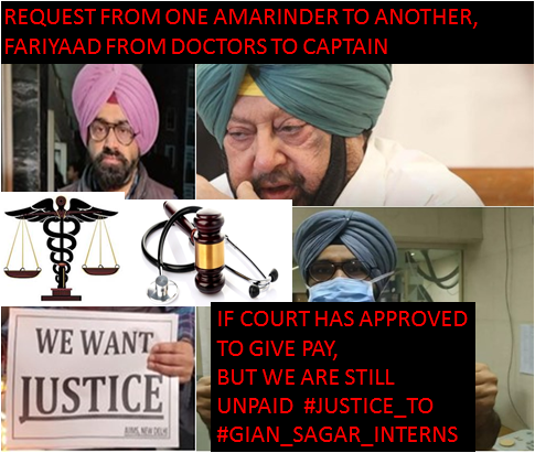 drasmalhi's tweet photo. Thanks @HarsimratBadal_ , for showing interest on our long pending demand, you have come up within 3 days of our request to you, I am @drasmalhi , Ex President, RDA AIIMS, looking into the #giansagarinternsstipend issue, this is my no. 9968745855/9988239807(drasmalhi@gmail.com). https://t.co/5Xd0H9wDw5