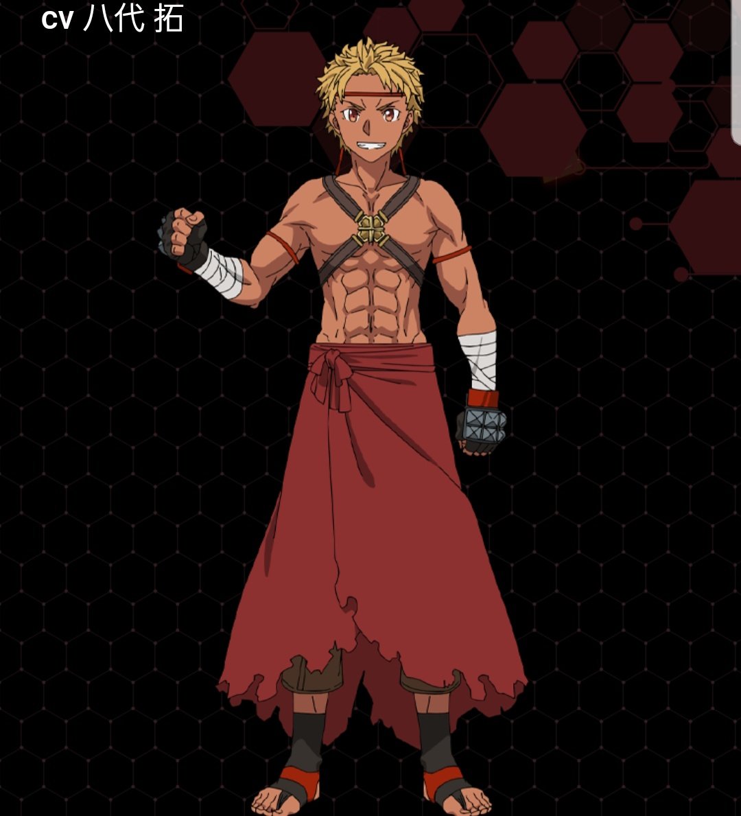 Akihito 筋肉紳士集団allout Saoもよやく見れて 推しはアリシゼーションの拳闘士イスカーン 敵ながら初見でわかる男らしさ いつかコスプレしたい あと デレゴリ Deregori0919 さんに勧めて頂きアイマスアニメ見た 推しは神崎蘭子 闇に飲まれよ