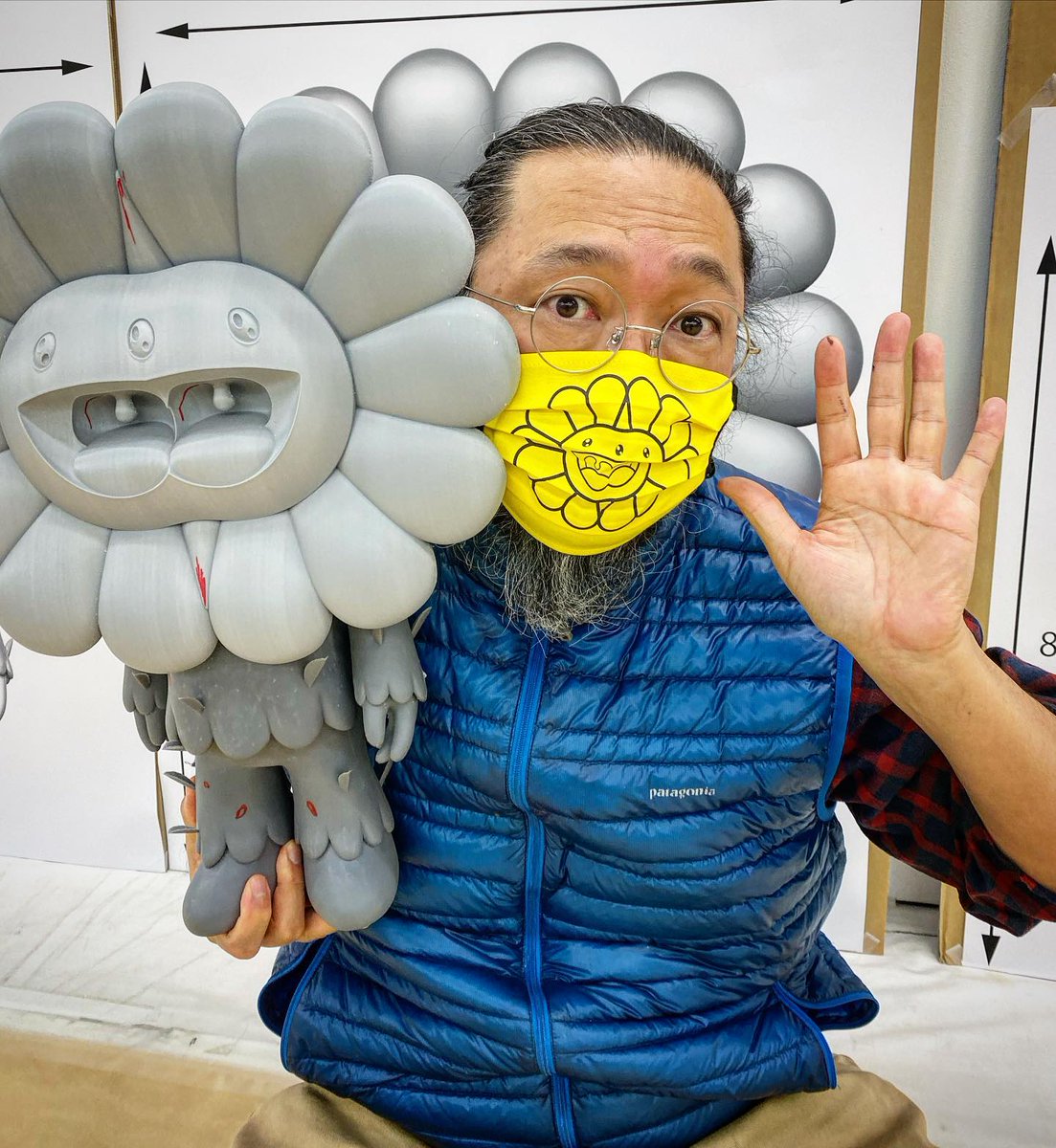 takashipom's tweet photo. New figures and masks. 
It is a double face flower.
https://t.co/wCJCYzujF9 https://t.co/hUYSXTeLZT