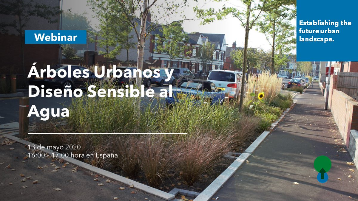 greenbluecities's tweet photo. Aun quedan dos semanas, mucho tiempo para registrarte en nuestro webinar sobre sistemas SuDS/LID titulado "Urban Trees &amp; Water Sensitive Design". Miércoles 13 de mayo. 
https://t.co/52qcdQdDG5
#SUDS https://t.co/Z6TX9o8yQ1