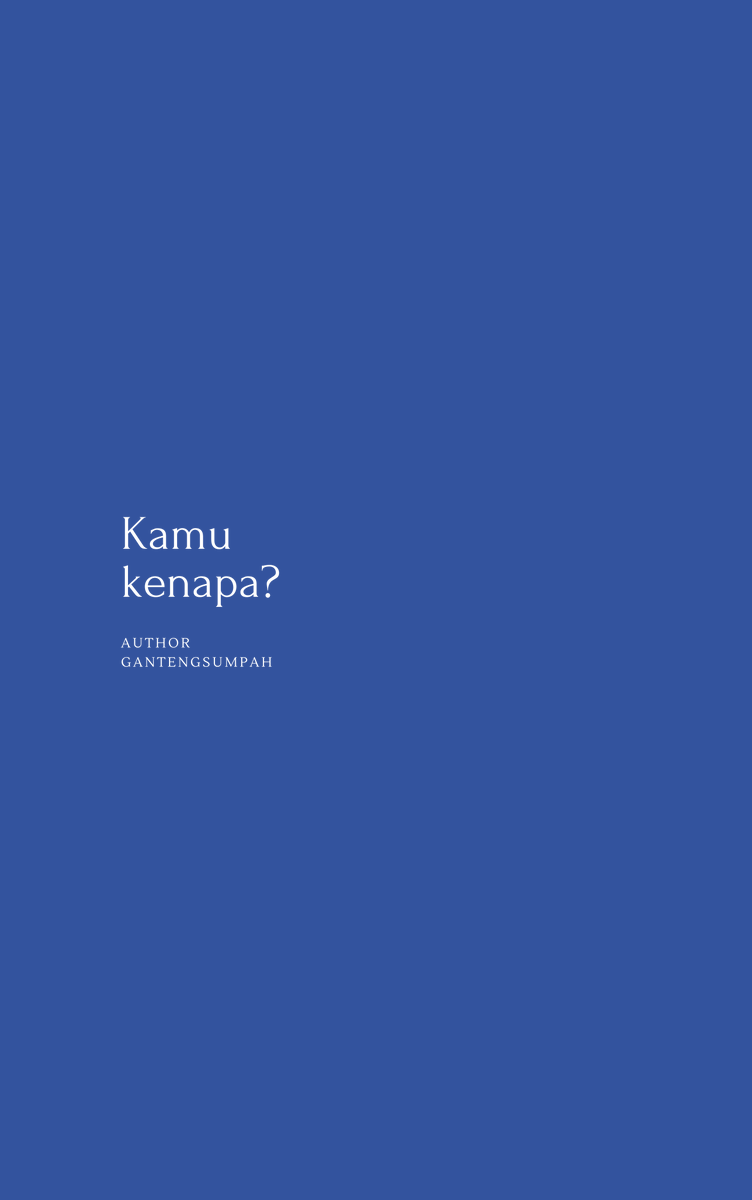 gantengsumpah's tweet photo. Cuma butuh satu orang yang nanya, "Kamu kenapa?" https://t.co/Q8ZWOn6Nm7