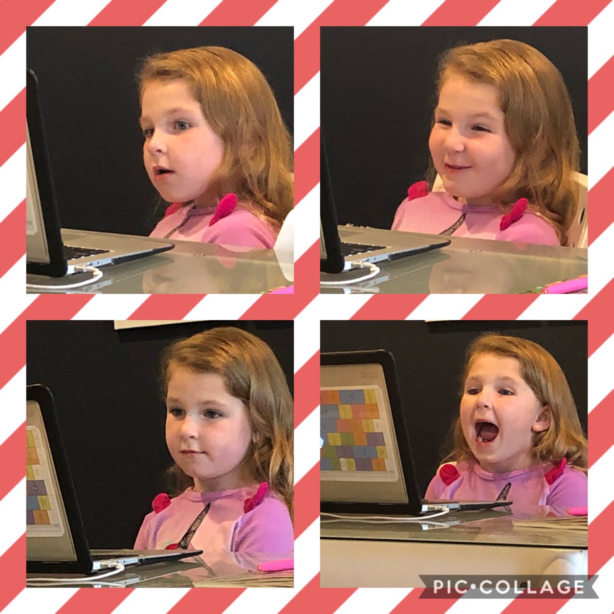 PWE_AmberMoore's tweet photo. 💻❤️📖 Watching the pure joy and excitement your child has by participating in a live read-aloud with their teacher never gets old! #thisislcsc #teacherappreciation @Lebanon_Schools https://t.co/xUPvJpe80F
