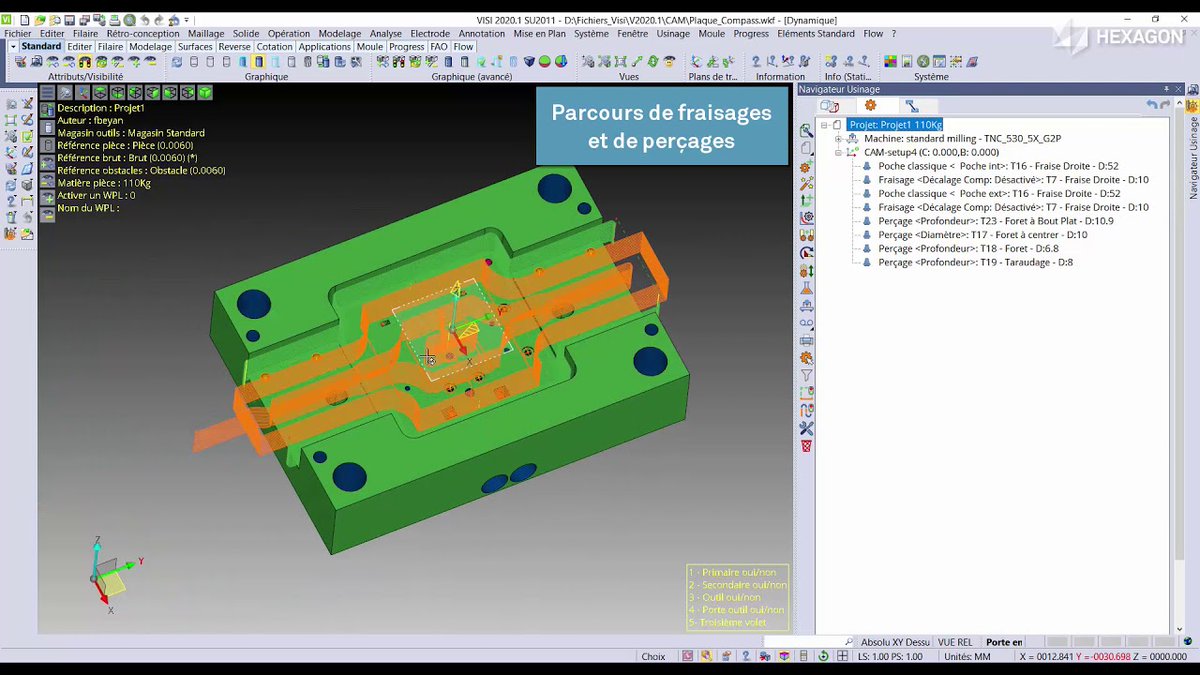 [#InfoTechnique de la semaine] VIDEO
La CFAO intégrée
🔗 hxgn.biz/2YhaSzi

Regardez la vidéo et découvrez comment VISI et ses modules couvrent l'ensemble de vos process: de la conception à l'usinage de #moules et #outillages de presse

#MakeProductionSmarter #MakeitSmarter