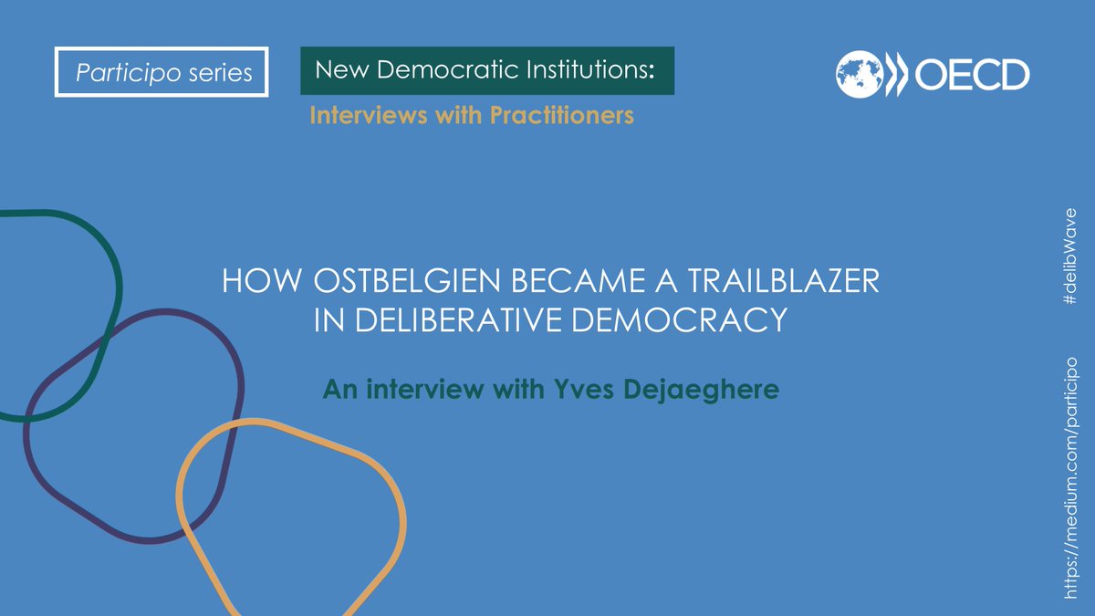 OECDgov's tweet photo. Participo 📢 New Post: "How #Ostbelgien became a trailblazer in #deliberative democracy"

Ostbelgien Citizens’ Council is widely celebrated as an innovative example of involving #citizens in public decision making.  Why?  Read https://t.co/ooMUMvZp41 to find out.

#delibWave https://t.co/MLMtPbhAOZ