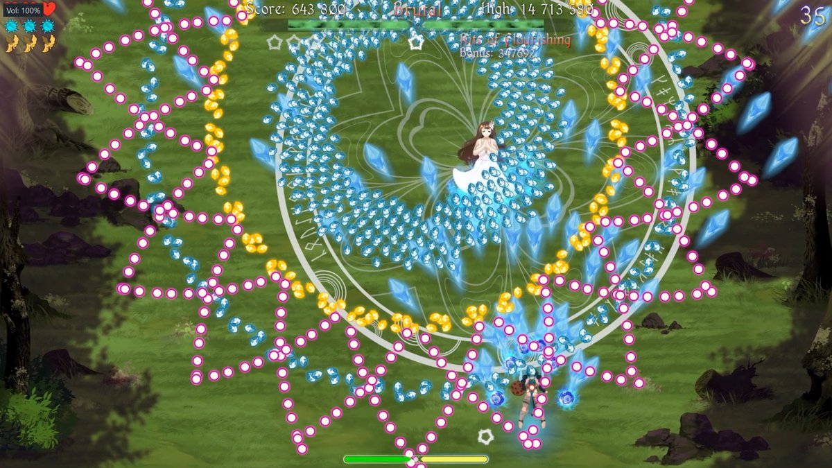 PolarNightGames's tweet photo. Terra Feminarum Aurora Edition is now FREE on Steam and 
@itchio!

https://t.co/4RPxgGzmsA
https://t.co/PCOzHy0hv4
https://t.co/pY61723Szk

#shmup #STG #shootemup #gamedev #indiedev #danmaku #bullethell https://t.co/wQcqbzAspH