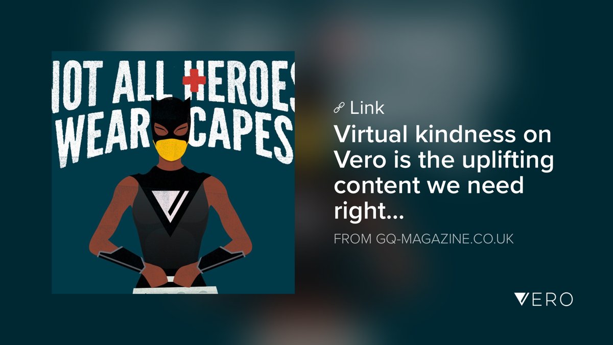 LisTham_'s tweet photo. https://t.co/Q0dh4S1e6u - Wow thank you @britishgq for this article on #virtualkindness @vero always gives back ๐๐ผ๐๐ผ๐๐ผ Truly thankful FULL ARTICLE https://t.co/Q0dh4S1e6u https://t.co/SE3l5GWdao https://t.co/ripfiPNxzT
