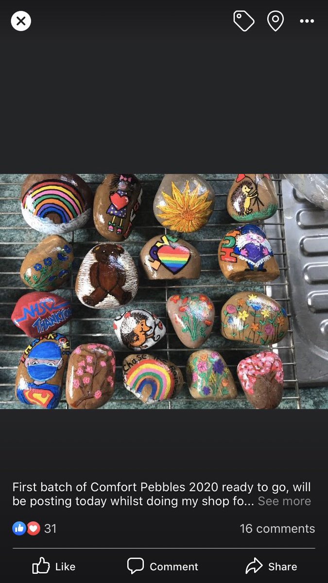 InsullSusan's tweet photo. @CPebbles2020  my first batch went to St.Helenas Hospice,Colchester! @CradleyRocks 💙💙 https://t.co/jfm6SFV3iP