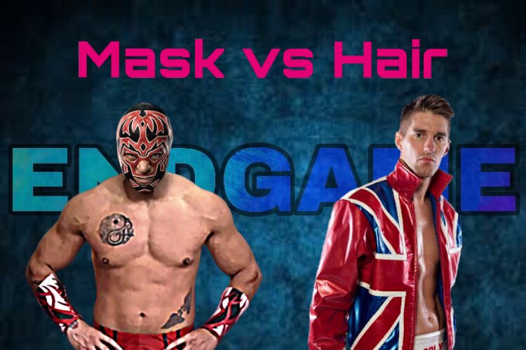 As per <a href="/ControversialEB/">CEO of NEW (Parody Account)</a>’s announcement last night, @CuernoTheHunter will put his mask on the line against <a href="/ZackSabreJnr/">Zack Sabre Jr (Parody)</a>’s hair. There’s more than just pride on the line at #NEWEndgame!