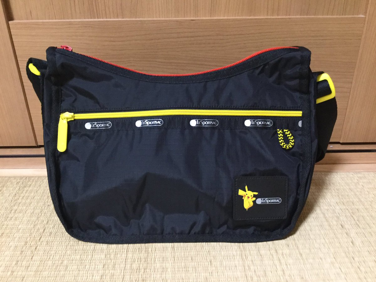 ピカ レスポートサックのポケモンコラボバッグ届いた