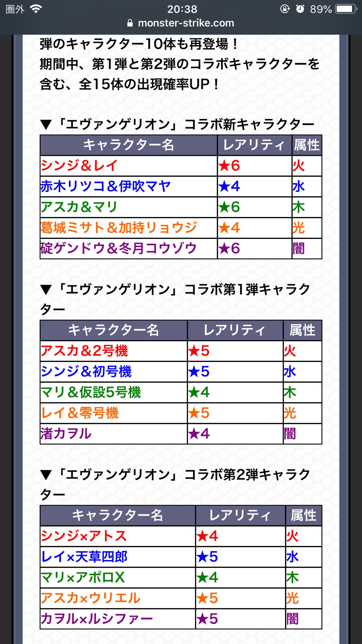 水樹しゃすな 鬼嫁あーたん V Twitter 獣神化改は想定内 エヴァは今まで超究極無いから油断してました まさかのカヲル君泥 ఠ ఠ 当時の運極1体も作ってないから毎日書庫で復刻クエか ペンペン持ってないし再配布嬉しすぎ 問題はガチャ たかが100連で15体 水樹しゃすな 鬼嫁あーたん V Twitter 獣神化改は想定内 エヴァは今まで超究極無いから油断してました まさかのカヲル君泥 ఠ ఠ 当時の運極1体も作ってないから毎日書庫で復刻クエか ペンペン持ってないし再配布嬉しすぎ 問題はガチャ たかが100連で15体