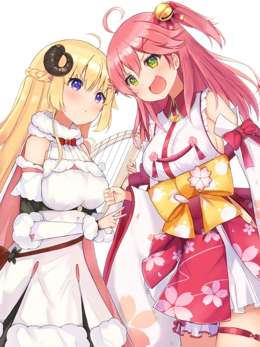 絶対に勝つわため対ごく稀に勝つみこ
#ホロコミイラスト 