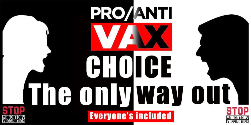 @realDonaldTrump To Vaccinate Or Not. Choice Will you Remove the Choice.
No Choice is to not be Free. 
Support Choice, Everyone Wins
#BillGatesVaccine #NewWorldOrder #UniteForChoice