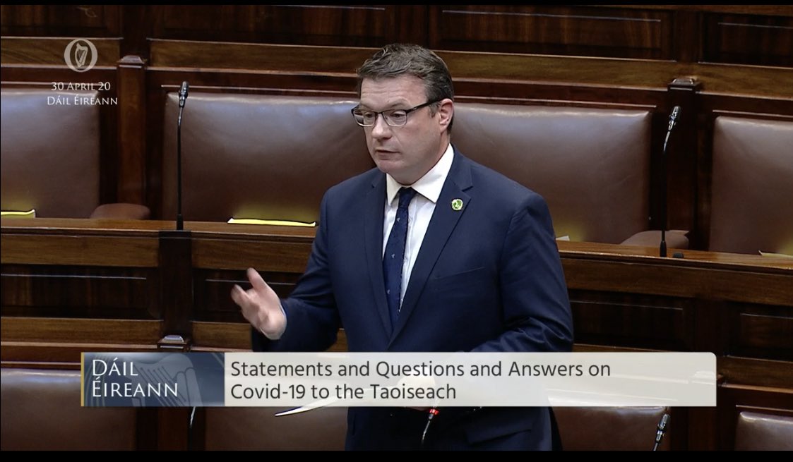 labour's tweet image. Taoiseach, you cannot dangle the freedom of our citizens in front of them. You can’t say if you adhere to the rules, then we’ll give you your freedoms. 

The relationship the Irish people have with the State during this pandemic is not a transactional one - @alankellylabour #Dáil
