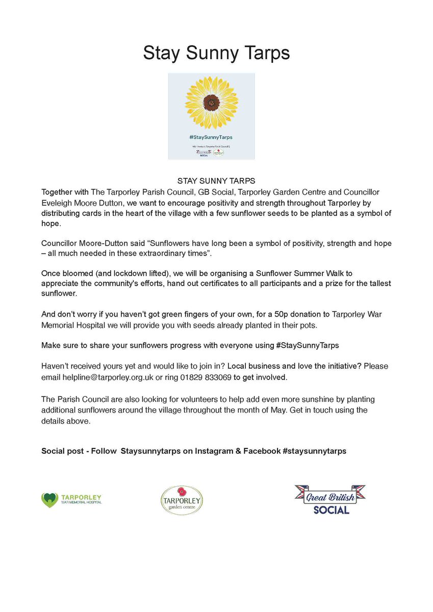 Tarporley Talk tweet media