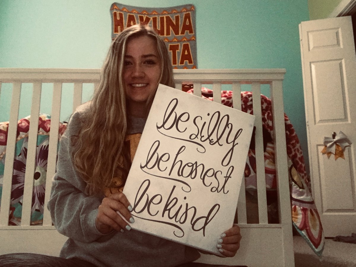 Eighth-grader, Abigail Robinson, reminds us to be honest and kind! #rooted #KindnessMatters