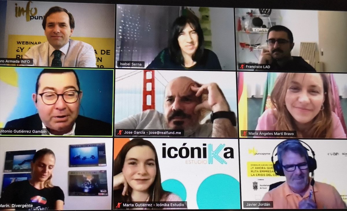 ArmadaAlvaro's tweet photo. Esta mañana hemos realizado un nuevo taller en el que varios emprendedores nos han compartido su experiencia durante esta crisis y su hoja de ruta tras el COVID-19.
@infoRMurcia
@Ayto_Ceuti
#RedPuntoPyme

https://t.co/rZJ3ADPlmo https://t.co/Unzvpmsx8L