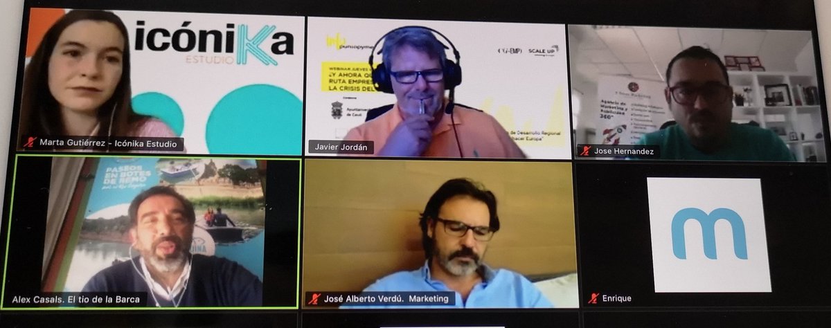 ArmadaAlvaro's tweet photo. Esta mañana hemos realizado un nuevo taller en el que varios emprendedores nos han compartido su experiencia durante esta crisis y su hoja de ruta tras el COVID-19.
@infoRMurcia
@Ayto_Ceuti
#RedPuntoPyme

https://t.co/rZJ3ADPlmo https://t.co/Unzvpmsx8L