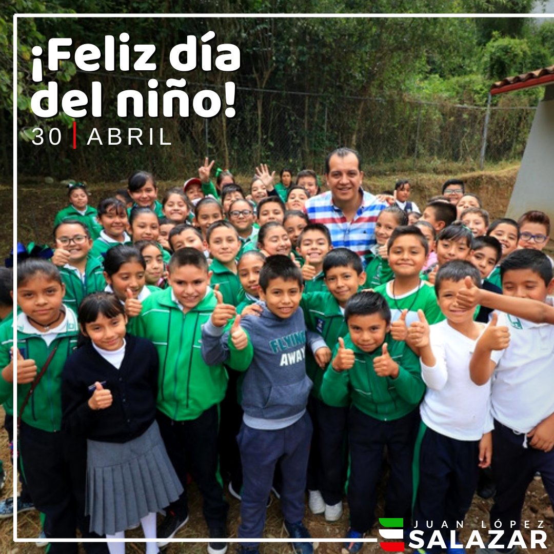 Hoy niños y niñas son una promesa de felicidad y un compromiso de entrega con la vida, una esperanza para el futuro. #FelizDíaDelNiño