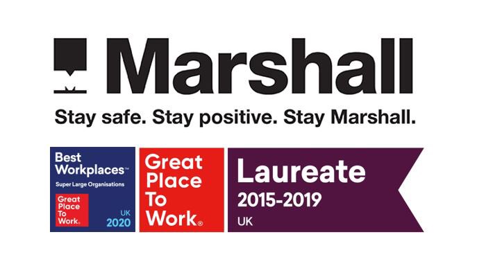 DakshGuptaCEO's tweet photo. Delighted to share that Marshall have been ranked as a Best UK Workplace for a 6th year running!
 
We were ranked 12th out of 30 in the Best Super Large UK companies’ category. 
 
Marshall are still the number 1 automotive company (and number 1 retail company) in this programme. https://t.co/KAtpiVTnZX