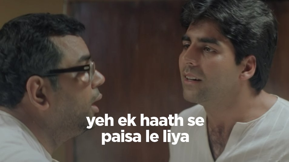 dailyherapheri's tweet photo. when salary gets credited but you have to pay rent, electricity bill, credit card bills, EMIs, and chai point ki udhaari https://t.co/GKHLkFCRpR