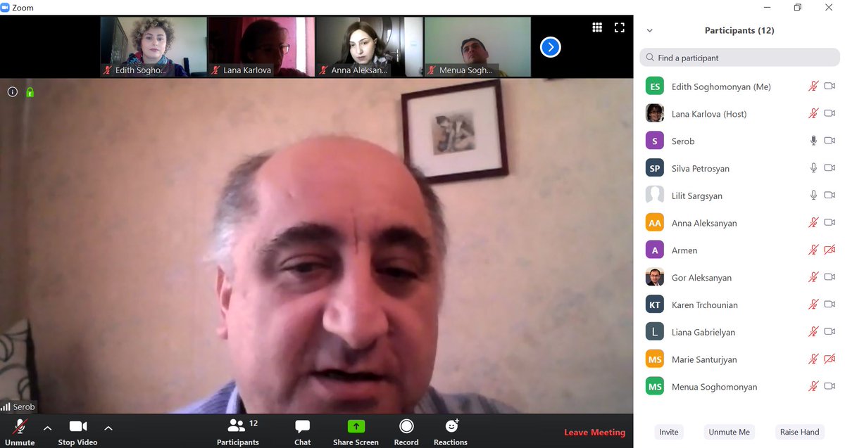 ErasmusArmenia's tweet photo. 2/2 Trainers of @EUErasmusPlus π¦π²πͺπΊ#PRINTEL CBHE project from @YSU_official discuss their #students' need for increased awareness on how #ActiveLearning happens in #Online or #Flipped classrooms.
"If technology is the answer, what is the question?" they ask π§π
@Erasmus_Project https://t.co/ANl8bFyeyM