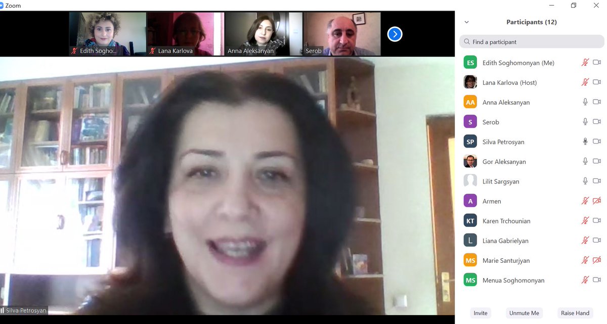 ErasmusArmenia's tweet photo. 2/2 Trainers of @EUErasmusPlus π¦π²πͺπΊ#PRINTEL CBHE project from @YSU_official discuss their #students' need for increased awareness on how #ActiveLearning happens in #Online or #Flipped classrooms.
"If technology is the answer, what is the question?" they ask π§π
@Erasmus_Project https://t.co/ANl8bFyeyM