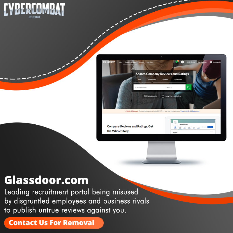 Cybercombat1's tweet photo. Have a negative review against you or your company on Glassdoor? 
Don't worry, we are here to take the charge! 😊
Visit us at https://t.co/ANTnih89XI
Call us on +1 307-776-9111 📞
#Cybercombat #OnlineReputationManagement #OnlineReputation #reputationmanagement https://t.co/eZY9tfrecT