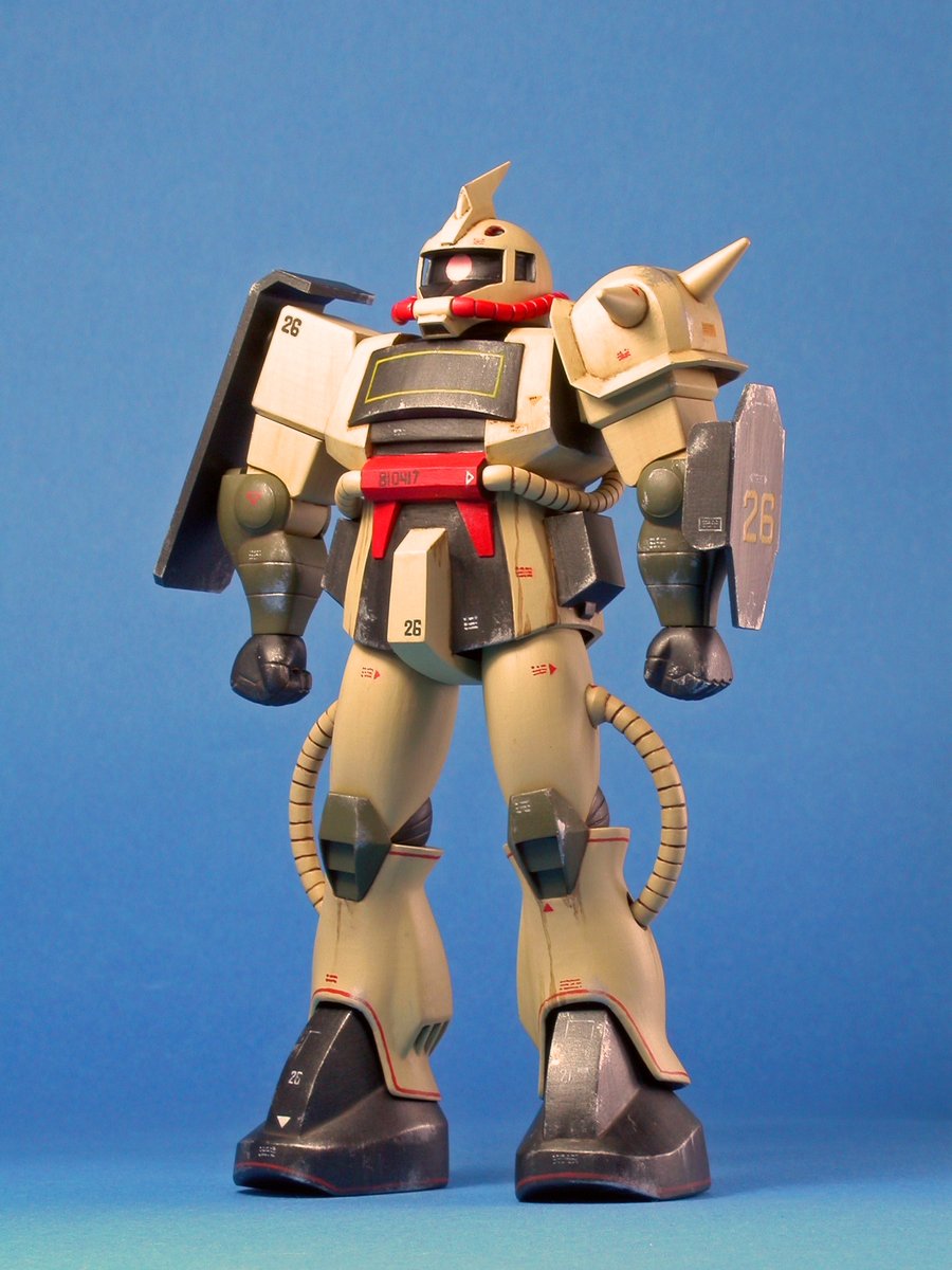 伊藤霊一 Ryou 新作でなくて申し訳ないけど 1 144砂漠用装甲強化型ザク で参戦 かの小田雅弘さんの作例を模倣して製作しました みんなでガンプラ Gunplatogether T Co Obtqun80vb Twitter