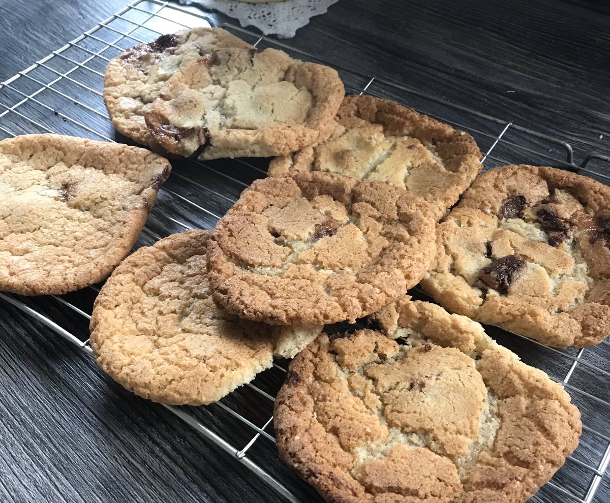 A bit of #dayoffbaking. Pret A Manger have released their cookie recipe and I can report they are amazing 😉 x #NHFTcommunity #meaningfuloccupation #stressrelief #powerofot