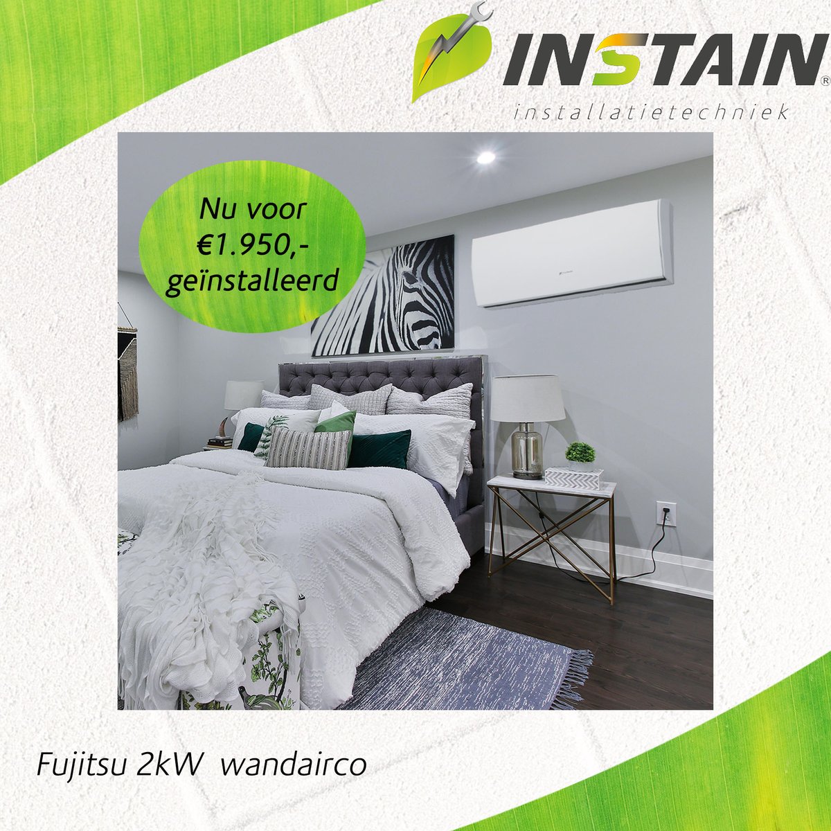 InstainI's tweet photo. De warme zomer komt er weer aan dus wacht niet en bestel nu jouw eigen Fujitsu 2kW wandairco voor maar €1.950,- Inclusief: Laat nu je reactie achter op onze social media!
#instain #installatietechniek #airco #installatie #Fujitsu #installateur #duurzaam #aanbieding #koel #zomer https://t.co/0yGgmWqQQA