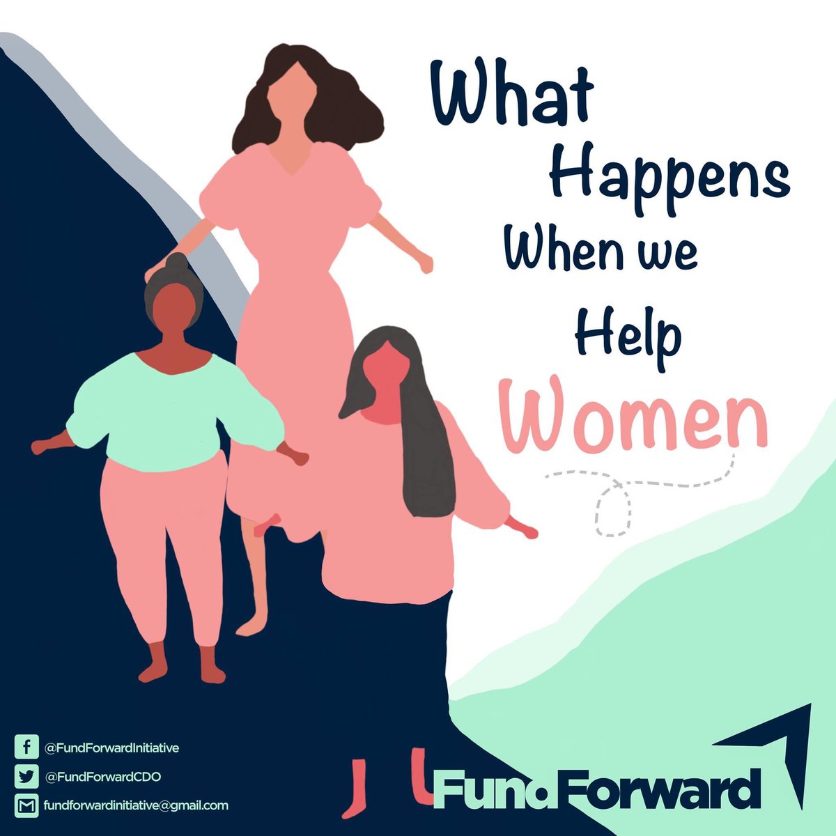 FundForwardCDO's tweet photo. What Happens When We Help Women?

When we help women, we help address structural injustices that have kept their growth stagnant for thousands of years. We help them provide for themselves and for the people they love. https://t.co/naXFdxbRXl
