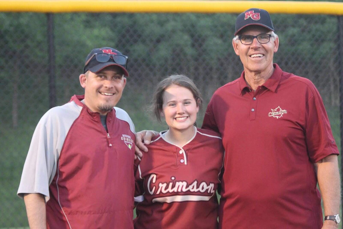 CoachKoltes's tweet photo. Today’s Tribute/Spotlight to OUR #2020SeniorClass  @nataliegooleyy has developed herself into a Fantastic Hitter &amp; Outfielder! Natalie would have been a big contributor with her bat &amp; OF play! She will be attending @Creighton next Fall!!! #WeAreCrimson #proudcoach @MGActivities https://t.co/qUGlzzvgMI