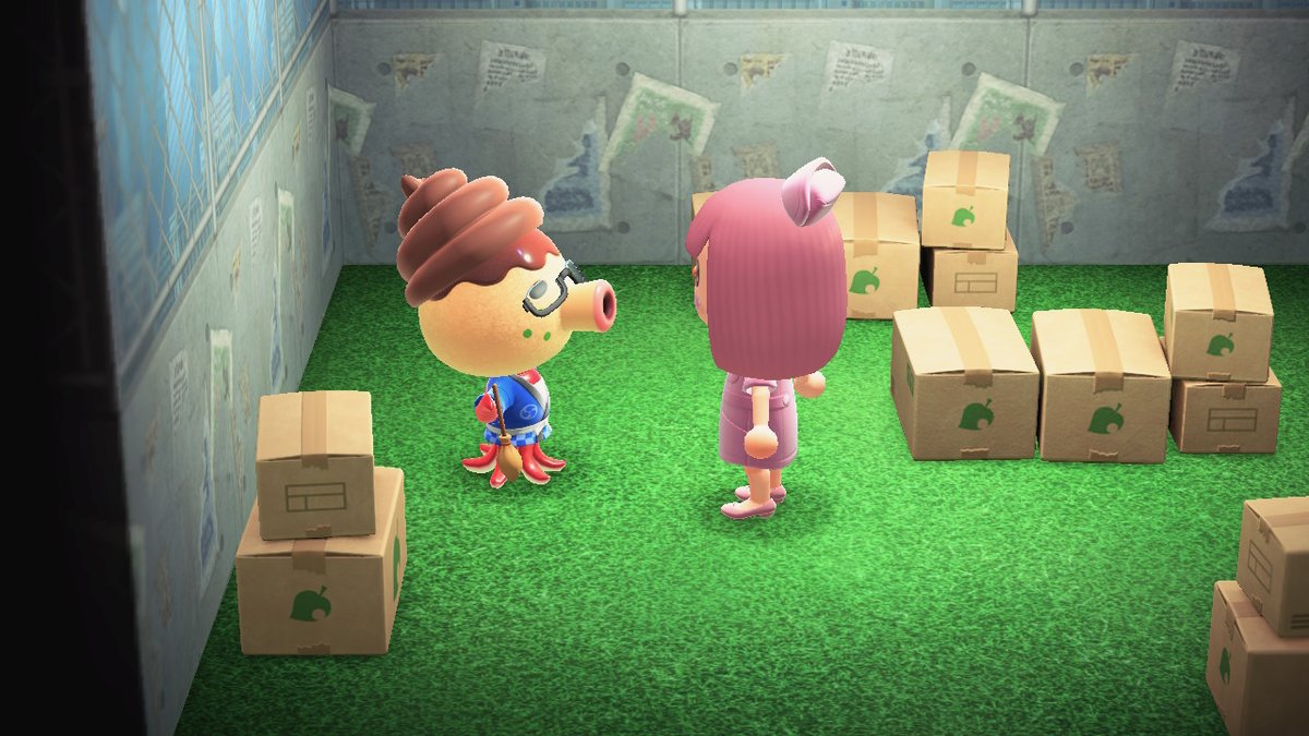 invited zucker from another person's island and he came with a poop hat T__T his WALLS too omg damn bitch you live like this?