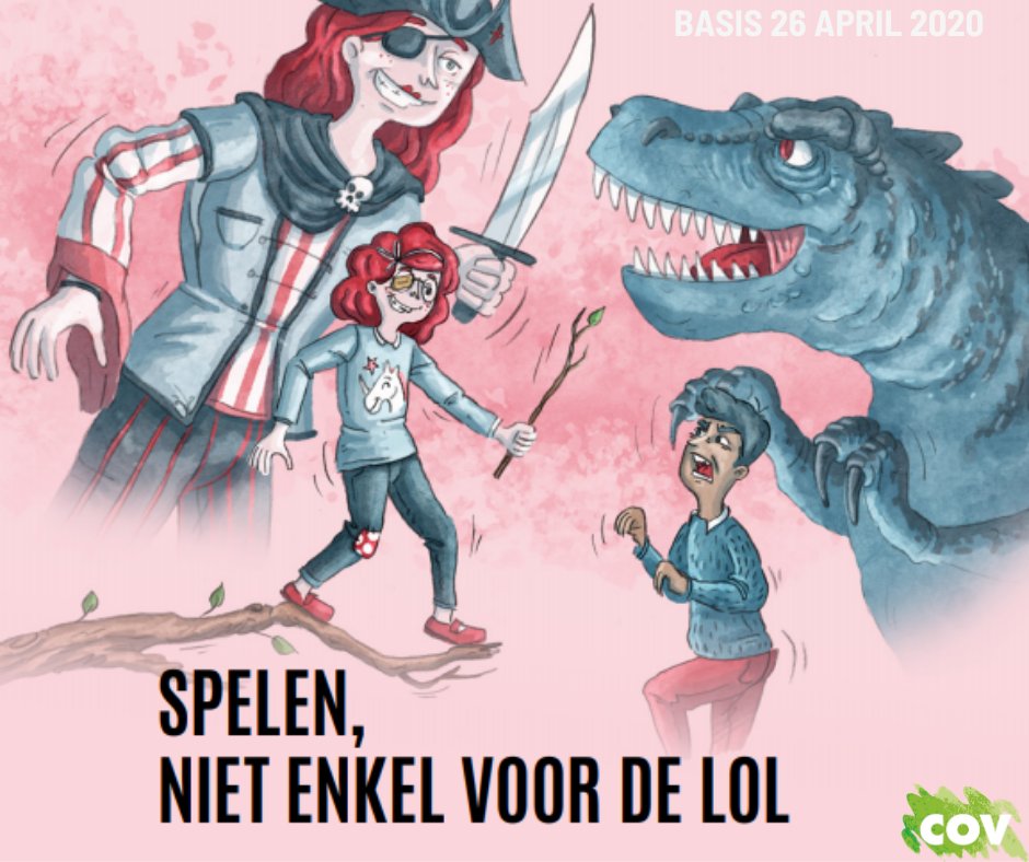 hetCOV's tweet photo. Kinderen blijven #spelen, ook in de #coronacrisis, en dat is niet enkel ter vermaak en ontspanning! Lees #Basis4 #Leerkracht #risicovolspelen https://t.co/0SazS49GE1 @KindSamenleving @ArteveldehsGent @ArteveldePJK @HelenaSienaert https://t.co/MpfHvlUL5T