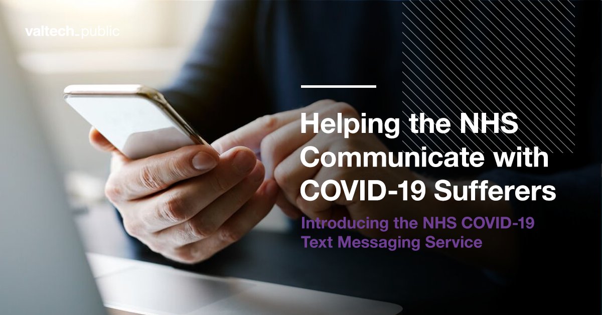 NHS X partnered with us to deliver the NHS COVID-19 Text Messaging Service to support those self-isolating with COVID-19 symptoms. Read the case study here: bit.ly/3f715Sk #nhs #COVID19