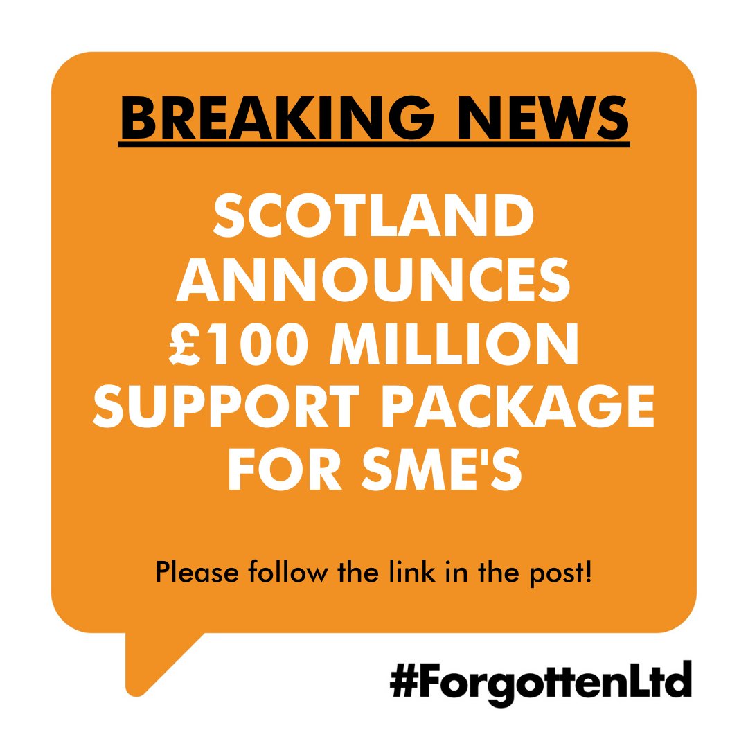ForgottenLtd's tweet photo. Fantastic news for our #ForgottenLtd Companies in #Scotland with the announcement of a £20m fund for small &amp; micro enterprises in the #creative, #tourism &amp; #hospitality sectors. £45m for viable #SMEs crucial to the #ScottishEconomy! 

Read the story here: https://t.co/61k21EQMCm https://t.co/AM7tUowdO3