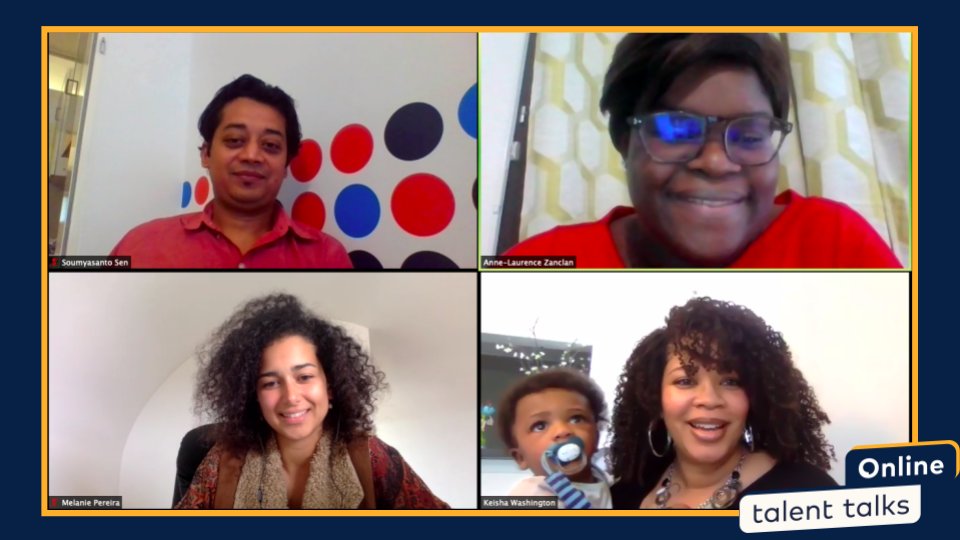 talent.io (@talent_io) on Twitter photo Merci aux intervenants du dernier talent talks Online et à leurs conseils pour continuer d'attirer les nouveaux talents🚀
<a href="/soumyasanto/">Soumyasanto Sen</a> de <a href="/PeopleCSC/">SEN Investment</a>, Anne-Laurence Zanclan de <a href="/MWMcompany/">MWM</a> et Keisha Washington de <a href="/buffer/">Buffer</a> étaient présents!
Le replay ici : buff.ly/3aTvZdA Merci aux intervenants du dernier talent talks Online et à leurs conseils pour continuer d'attirer les nouveaux talents🚀
<a href="/soumyasanto/">Soumyasanto Sen</a> de <a href="/PeopleCSC/">SEN Investment</a>, Anne-Laurence Zanclan de <a href="/MWMcompany/">MWM</a> et Keisha Washington de <a href="/buffer/">Buffer</a> étaient présents!
Le replay ici : buff.ly/3aTvZdA