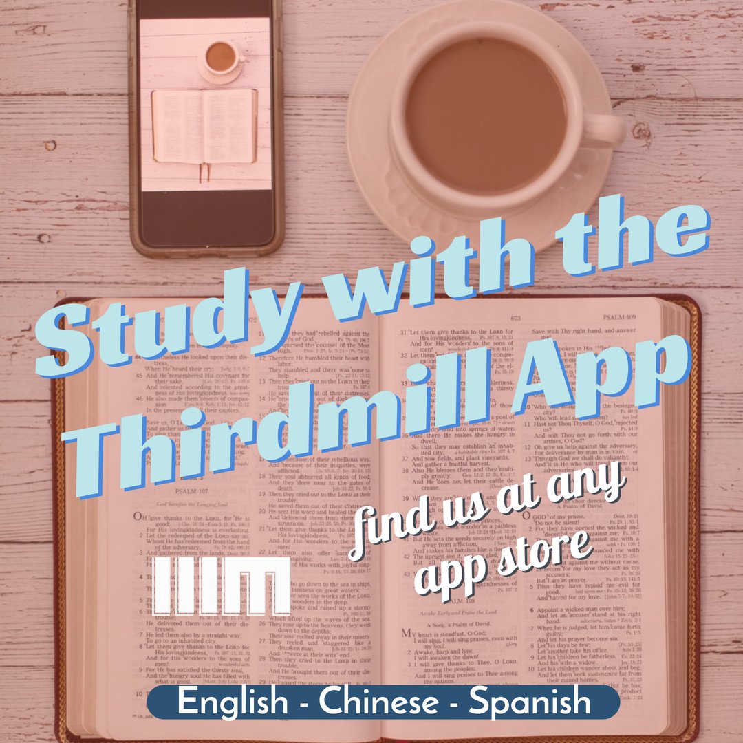 thirdmill's tweet photo. Join 30,000 who have downloaded the Thirdmill app to study any time, any place. Theology on the go.
#mobmin #edtech #biblicaltheology #appstore #thirdmill https://t.co/eAXnbQyRRp