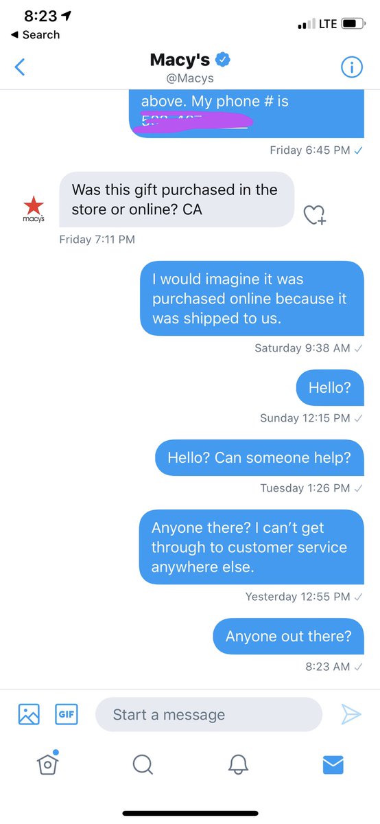 CarmynMaria's tweet photo. @Macys @btmvision Don’t hold your breath.... https://t.co/TE9uHcyjTz