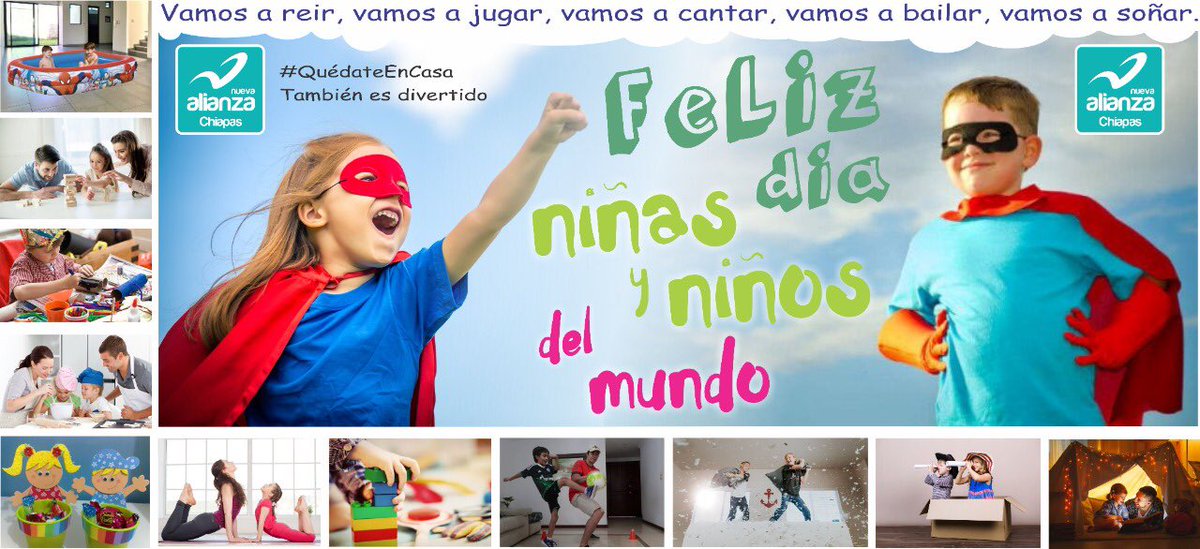 #DiaDelNiño Por el bienestar de las niñas y los niños del mundo promovamos y celebremos los derechos de la niñez.