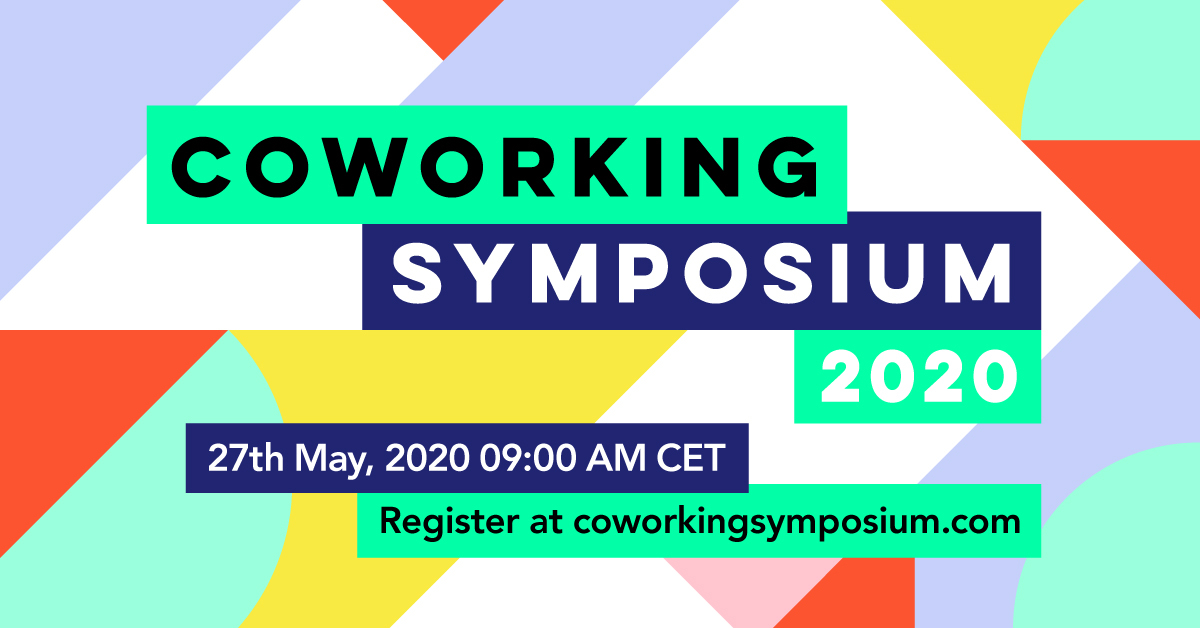 We’re excited to share the news about the #CoworkingSymposium2020! 🤩 Check out the website for details on how to register for free, the line-up &amp; order of events. 👉 coworkingsymposium.com
Don’t miss the opportunity to be part of the conversation – May 27th!
#coworking #webinar