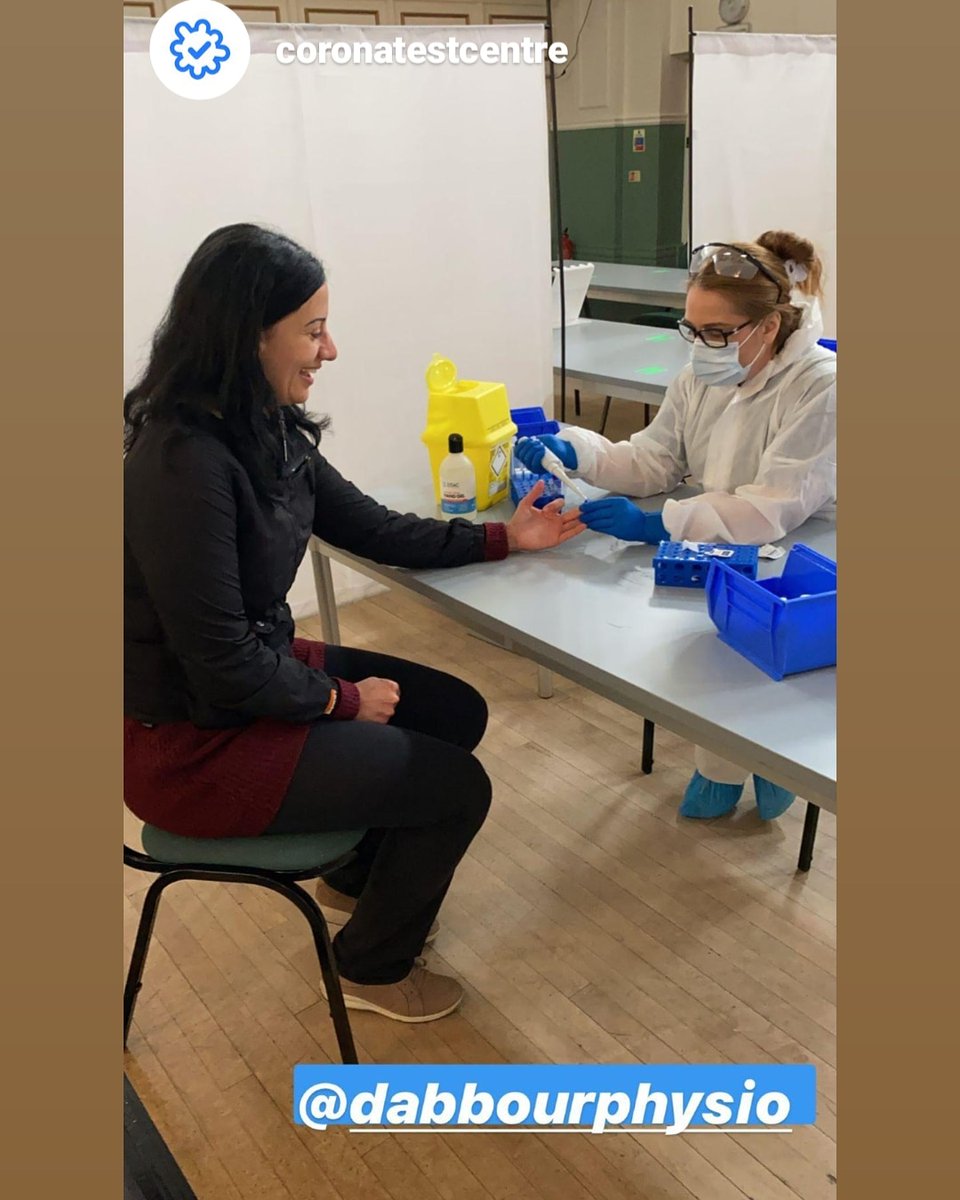 Free NHS antibodies testing done today my first outing in London. The staff at testing center was so lovely. 

London is very eerily quiet. 

Will post some pictures soon.

#londontogether 
#coronavirusuk